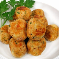 Fried Chicken Meatballs Recipe - Magic Skillet image
