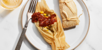 Tamales con Elote y Chile Poblano Recipe (Tamales With ... image