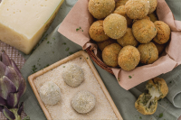 Artichoke balls with a cheesy heart - Italian recipes by ... image