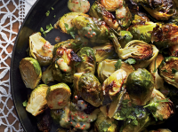 Roasted Brussels Sprouts With Mustard Dressing Recipe ... image