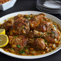 Chicken with Black Limes Recipe - Andrew Zimmern | Food & Wine image