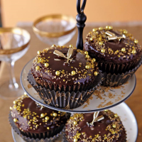 New Year's Cupcakes Recipe | MyRecipes image