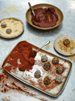 Dairy-free chocolate truffles | Chocolate recipes | Jamie ... image