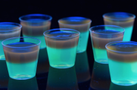 Glowing Jell-o Shots Recipe - Glow Party Ideas - Delish.com image