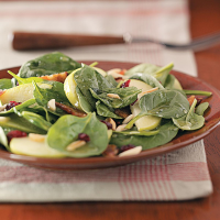 SPINACH AND ALMOND SALAD RECIPES