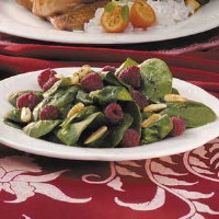 Spinach Salad with Almonds Recipe: How to Make It image