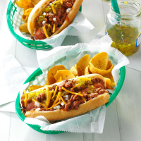 Chili Coney Dogs Recipe: How to Make It image