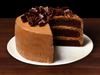 Triple-Layer Chocolate Cake with Buttercream Frosting | Hy-Vee image