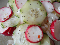 Japanese Style Cucumber and Radish Salad Recipe - Food.com image