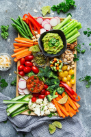 Veggie Platter - How To Make A Healthy Vegetable Platter 4 Ways - Life Made Sweeter - Healthy & Delicious Recipes to sweeten up your life image
