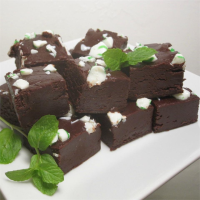 Dark Chocolate Peppermint Fudge Recipe | Allrecipes image