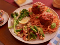 Spaghetti and Juicy Lucy Meatballs Recipe | Molly Yeh ... image
