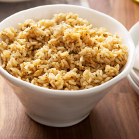 Seasoned Brown Rice Recipe: How to Make It image