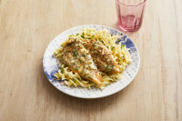 Chicken Cutlets with Mustard-Herb Sauce image