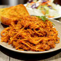 One-Pot Spaghetti with Meat Sauce Recipe | Allrecipes image