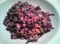 Purple Cabbage Raisin Cole Slaw | Just A Pinch Recipes image