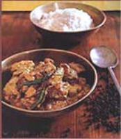 Black Pepper Chicken Curry Recipe - Maya Kaimal | Food & Wine image