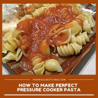 How To Make Perfect Pressure Cooker Pasta image