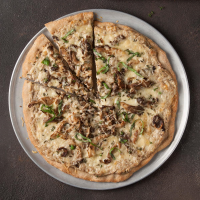 Wild Mushroom Pizza Recipe: How to Make It image