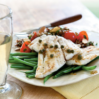 Sautéed Sole with Browned Butter and Capers Recipe | MyRecipes image
