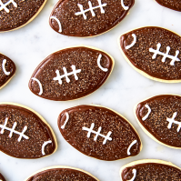 Best Football Cookies Recipe - How To Make Football Cookies image
