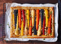 Vegan hasselback vegetable tart | Sainsbury's Recipes image