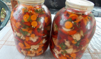 Easy Pickled Vegetables in 3 Liter Jars - Recipe ... image