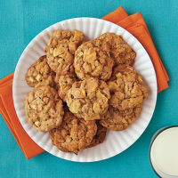 Chewy Caramel Apple Cookies Recipe | MyRecipes image