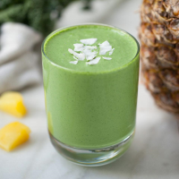 Green Piña Colada Smoothie Recipe | EatingWell image