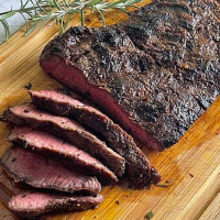 How to Cook the Perfect Flat Iron Steak in Cast Iron - The Virtual Caterer image