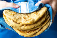 Soft and Fluffy Flatbread (No Yeast) - Easy Recipes for ... image