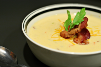 WISCONSIN CHEESE SOUP WITH BACON RECIPES