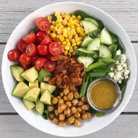 Vegetarian Cobb Salad | healthyGFfamily.com image