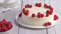 Lemon Layer Cake with Raspberry Filling | Driscoll's image