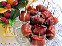 Dates in a Blanket (Rumaki) | Comfort Food Infusion image