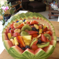 Watermelon Fruit Bowl Recipe | Allrecipes image
