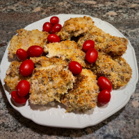 Breaded Garlic-Parmesan Chicken Thighs Recipe | Allrecipes image