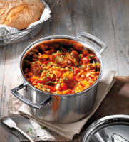 Spicy Sausage and Bean Casserole | Le Creuset Recipes image