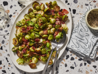 Brussels Sprouts with Bacon, Garlic, & Shallots Recipe ... image
