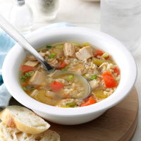 Brown Rice Turkey Soup Recipe: How to Make It image