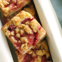 Sour Cherry Crumb Cakes Recipe | Martha Stewart image