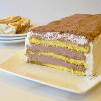 Tiramisu Torte Recipe | Land O’Lakes image