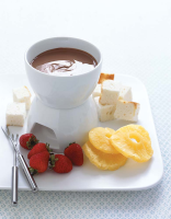 Chocolate Bar Fondue Recipe | Real Simple image