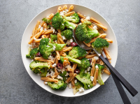 Big-Batch Broccoli-Feta Pasta Salad Recipe | Cooking Light image