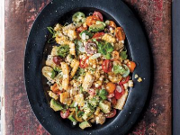 Grilled Corn and Tomato Salad Recipe | Michael Symon | Food Network image