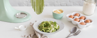 Spinach pasta | Recipes | Official KitchenAid Site image