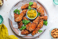 TasteToronto | Almond Crusted Tandoori Chicken Strips image