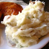 Red Garlic Mashed Potatoes Recipe | Allrecipes image