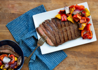 Barbequed Marinated Flank Steak Recipe | Allrecipes image