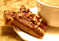 Chocolate-Hazelnut Bars Recipe - Baking.Food.com image